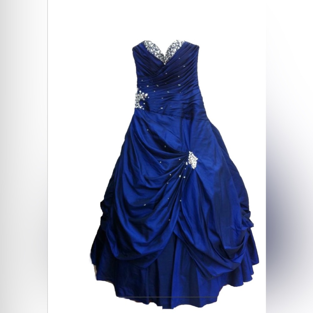 Eternity Tiffany Navy prom dress size 2